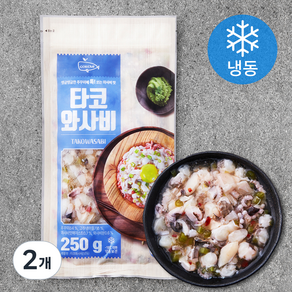 고래미 타코와사비 (냉동), 2개, 250g
