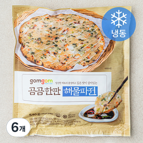 곰곰 한판 해물파전 (냉동), 540g, 2개