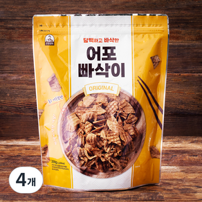 주일상사 어포 빠삭이, 250g, 4개