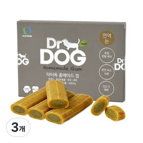 닥터독 눈면역 덴탈껌 150g, 옥수수전분, 3개