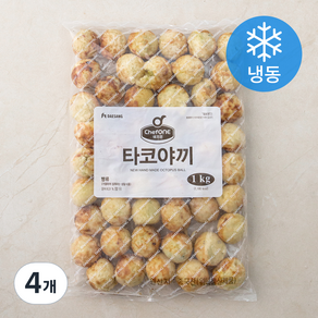 대상 쉐프원 타코야끼 (냉동), 1kg, 4개