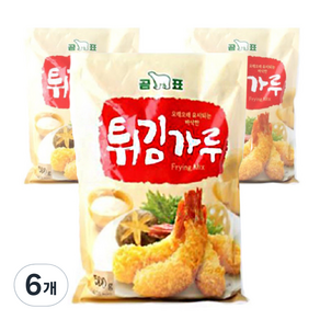 곰표 튀김가루, 500g, 6개