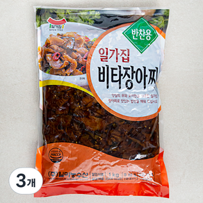 일가집 비타장아찌, 1kg, 3개