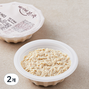 베이비본죽 토핑 닭가슴살, 100g, 2개