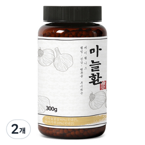 케이웰니스 마늘환, 300g, 2개