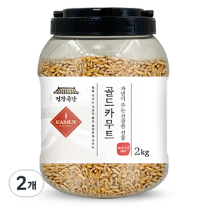 대구농산 건강곡간 골드 카무트, 2kg, 2개