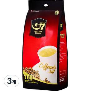 G7 3 in 1 커피믹스, 16g, 100개입, 3개