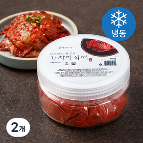 제철진미 탐스럽고 쫄깃한 가자미식해 (냉동), 300g, 2개