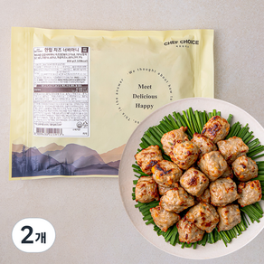 셰프초이스 한입 치즈 너비아니, 800g, 2개