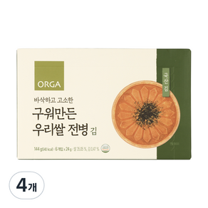 ORGA 구워만든 우리쌀 전병 144g