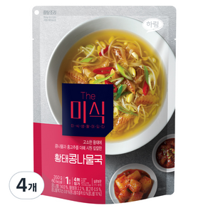 더미식 황태콩나물국, 350g, 4개