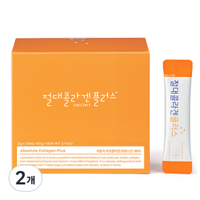 절대콜라겐 플러스, 60g, 2개