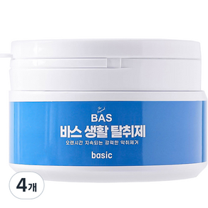 BAS 베이직 생활 탈취제 본품, 300g, 4개