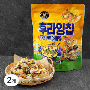 후라잉칩 오리지널 황태껍질튀각, 100g, 2개