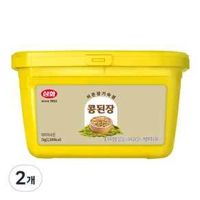 삼화 콩된장, 1kg, 2개