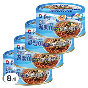 유동 골빔면 골뱅이, 95g, 8개