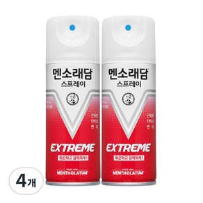 멘소래담 익스트림 에스 핫 스프레이 파스 180ml