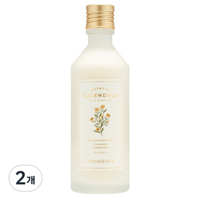 더페이스샵 카렌듈라 에센셜 모이스처 에멀전, 2개, 150ml