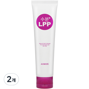 아오모리 수분 LPP 헤어팩, 150ml, 2개