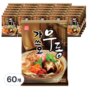 한성기업 가쓰오우동 232.5g, 60개