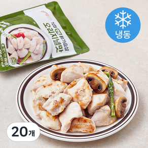 곰곰 직화 한입 닭가슴살 오리지널맛 (냉동), 100g, 20개, 1개입