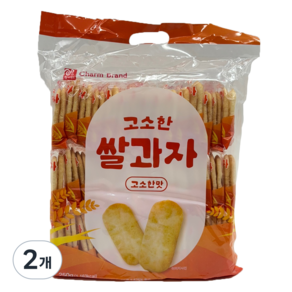 참브랜드 고소한 쌀과자 고소한맛, 250g, 2개