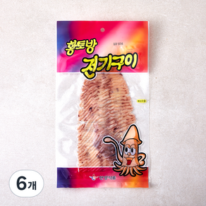 한양식품 황토방 전기구이, 6개, 50g