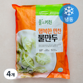 풀무원 풀스키친 행복한 만찬 물만두 (냉동), 1.35kg, 4개