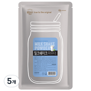 복음자리 밀크쉐이크 파우더, 1kg, 5개, 1개입