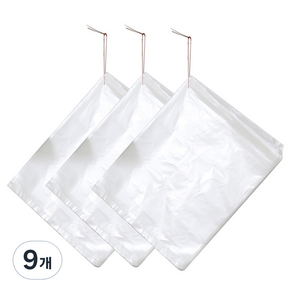 베로나 걸어쓰는 위생 비닐 막지 야채 봉투 중 25cm x 30cm, 중(M), 100개입, 9개