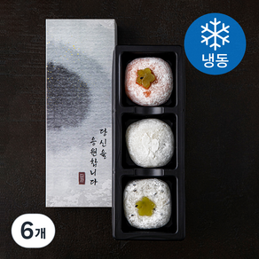 떡편 행운 가득 찹쌀떡 (냉동), 180g, 6개