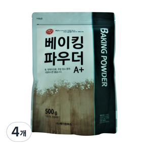 해가원 햇살나래 베이킹파우더 A 플러스, 500g, 4개