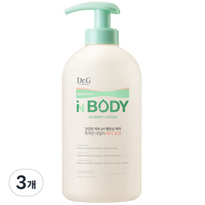 닥터지 모이스처 인 바디 5.0 바디 로션, 500ml, 3개