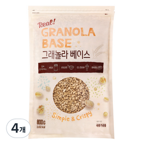 동서 그래놀라 베이스, 4개, 800g