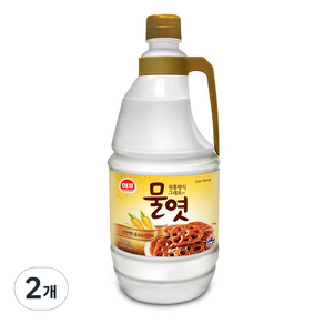 해표 물엿, 2.4kg, 2개