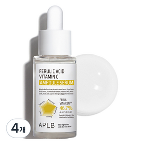 APLB 페룰산 비타민C 앰플 세럼, 40ml, 4개