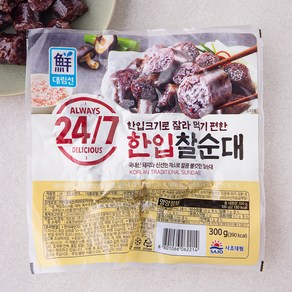 대림선 24 / 7 한입찰순대, 300g, 1개