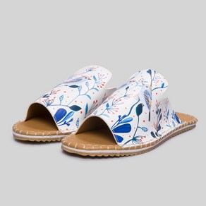 뭄카 여성용 Blue Bids Flat sandal