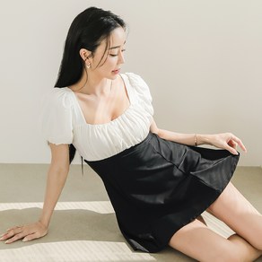 튜브트리 플레어 원피스 모노키니 수영복 B8213