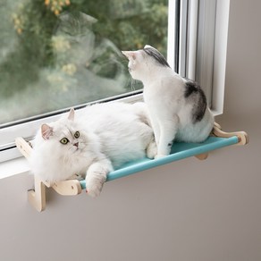 카무라라 고양이 창틀 해먹, 블루그레이, 1개