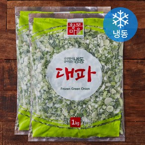 황보마을 대파 (냉동), 2개, 1kg