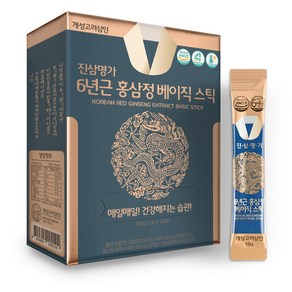 개성고려삼인 진삼명가 6년근 홍삼정 베이직 스틱 30p, 300g, 1개