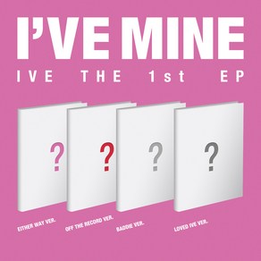 아이브 - THE 1st EP : I'VE MINE 랜덤발송 + 더스트 자켓 + 포토북 + 포토카드 랜덤발송, 1cd