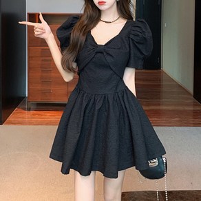 루나걸 여성용 레프런 퍼프 원피스 L25SMOPS040403