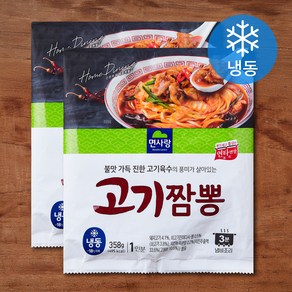 면사랑 고기짬뽕 1인분 (냉동), 358g, 2개