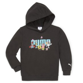 [PUMA]푸마_아동용_스폰지밥 후디 TR_SPONGEBOB HOODIE TR_블랙_67586401