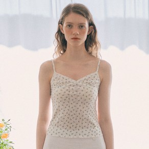 로라로라 여성용 FLOWER LACE SLEEVELESS TOP