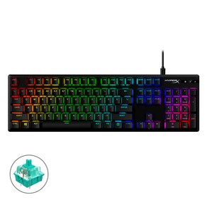 하이퍼엑스 알로이 오리진 PBT RGB 유선 기계식 게이밍 키보드