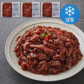 우돈타 기사식당 한돈 불백 (냉동), 3개, 400g