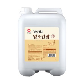 청정원 햇살담은 양조간장, 15L, 1개